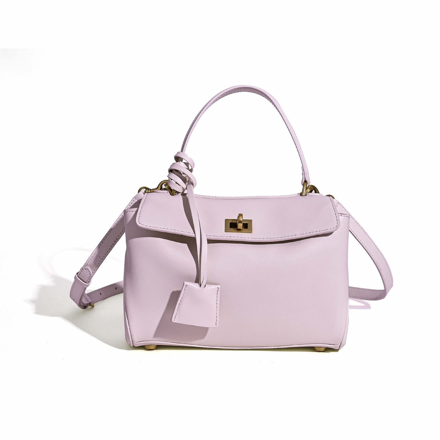 Women's Mini First Layer Cowhide High Sense Simple Handbags