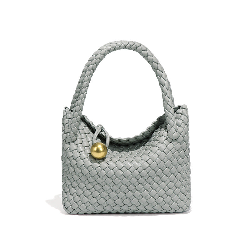 Women's French Style Woven Advanced Texture Handmade Bags