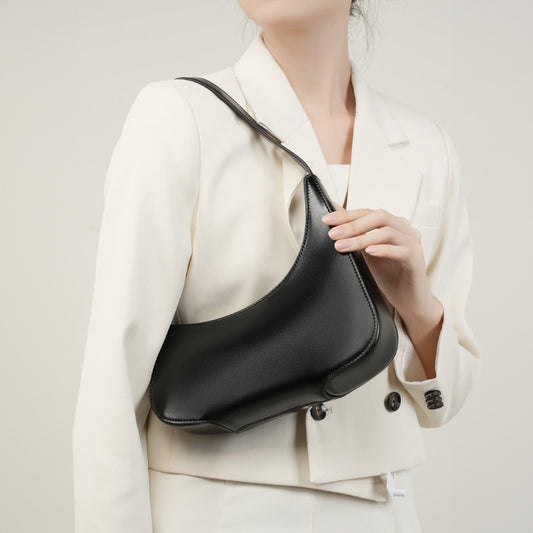 Women's Niche Leather Design Kendall Hobos Minimalist Crossbody Bags