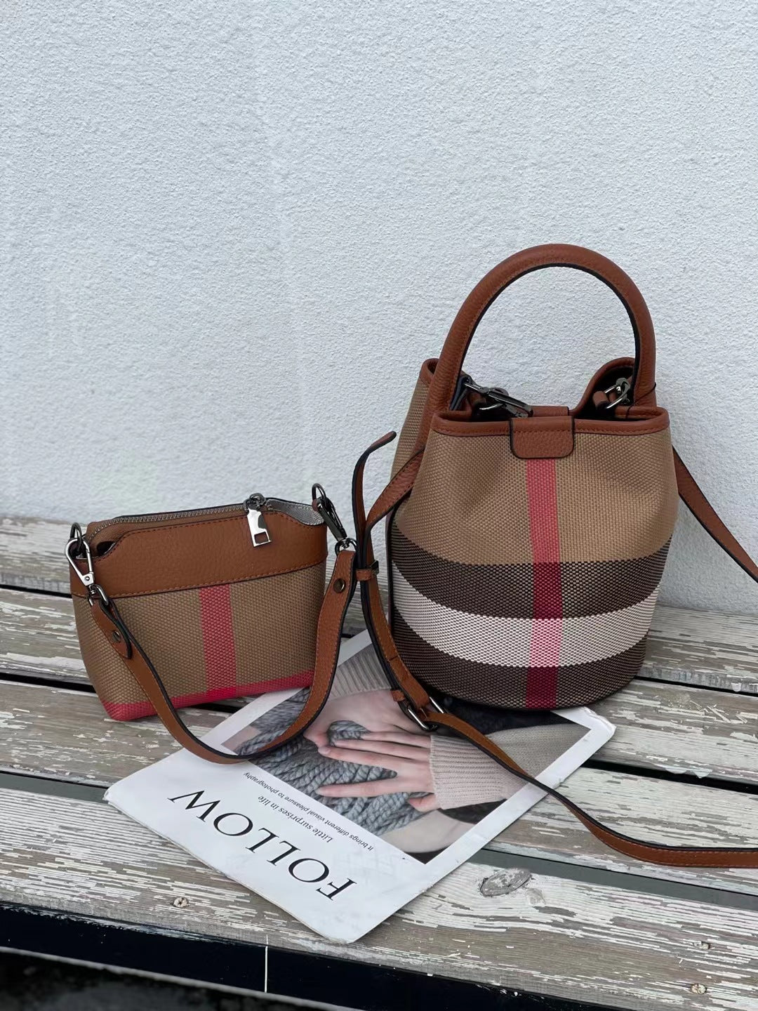 Women's Summer Korean Style Fashion Personality Canvas Handbags