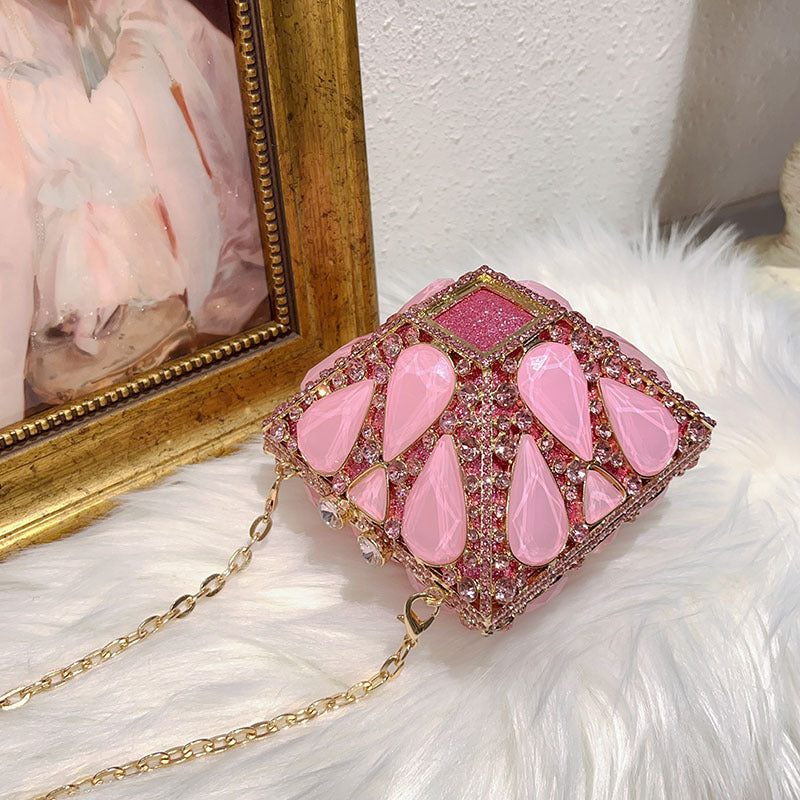 Stylish Diamond Dinner Light Luxury Crystal Bags