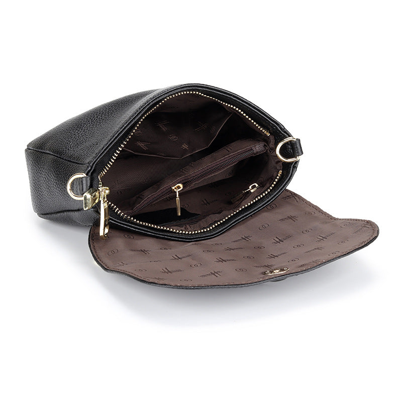 Women's Mini Summer Genuine Leather Soft Crossbody Bags
