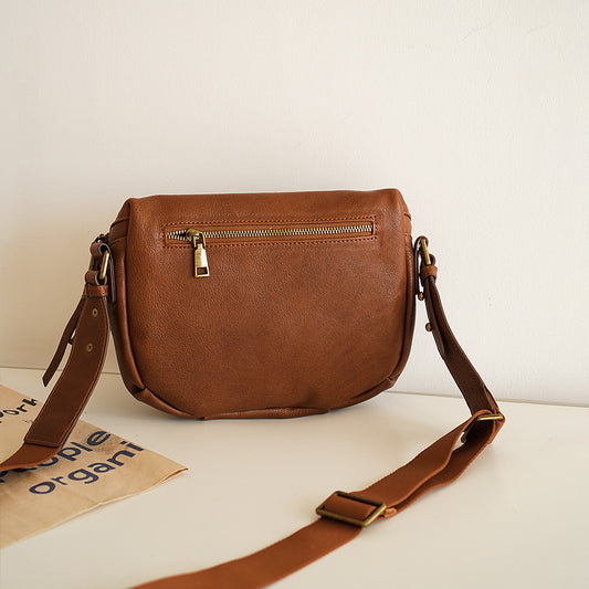 Women's Design High-grade Large Capacity Cloud Leather Shoulder Bags