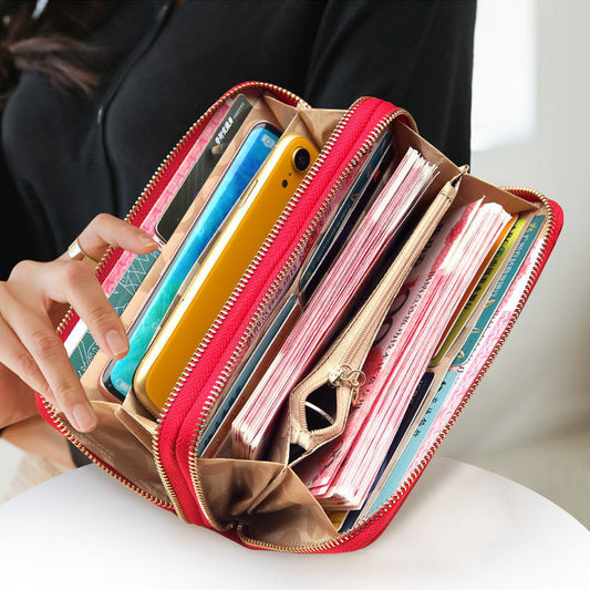 Women's Elegant Grade Genuine Leather Yellow Lucky Bags