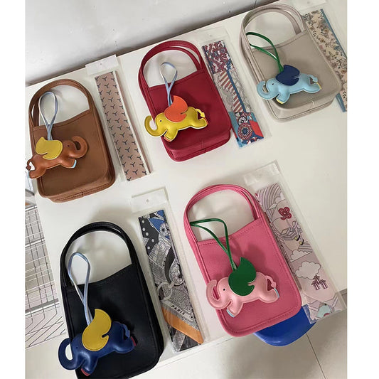 Summer Simple Genuine Leather Mini Cute Fashion Shoulder Bags