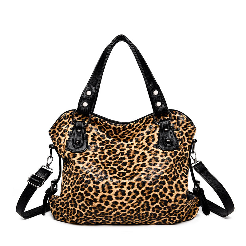 Women's Print Motorcycle Atmospheric Zebra Commuter Vintage Style Bags