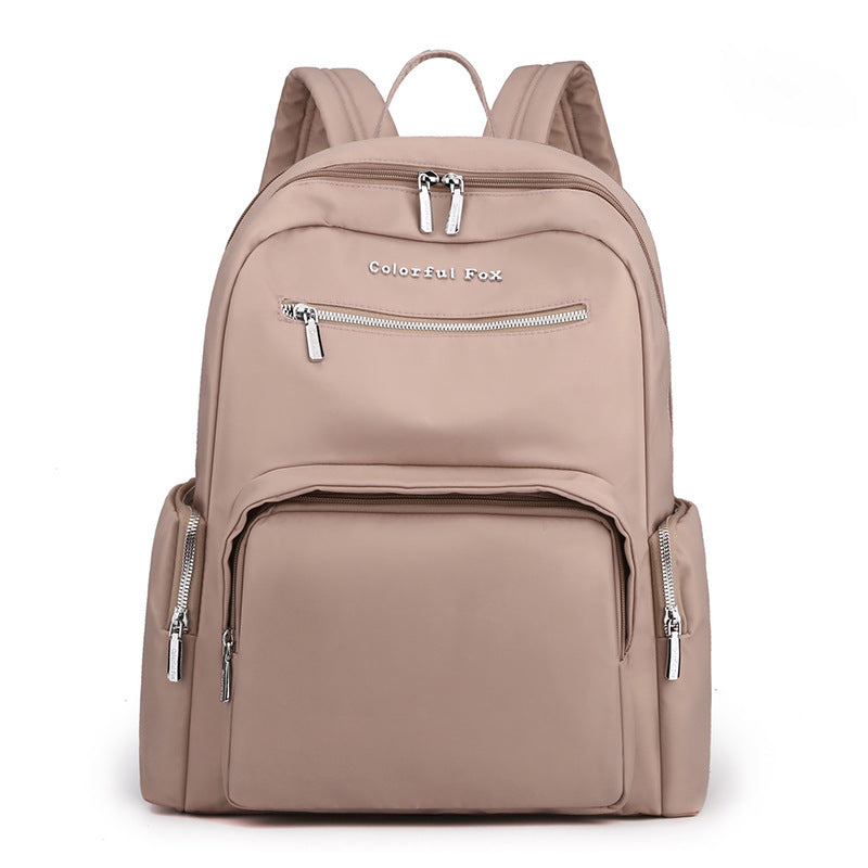Women's Large Capacity Fashion Trend Waterproof Nylon Backpacks