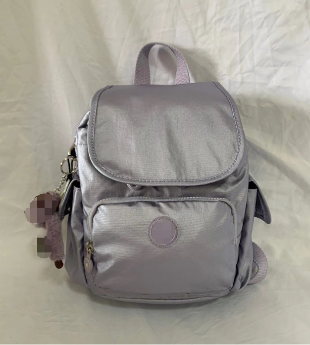 Women's Summer Nylon Canvas Monkey Urban Simple Backpacks