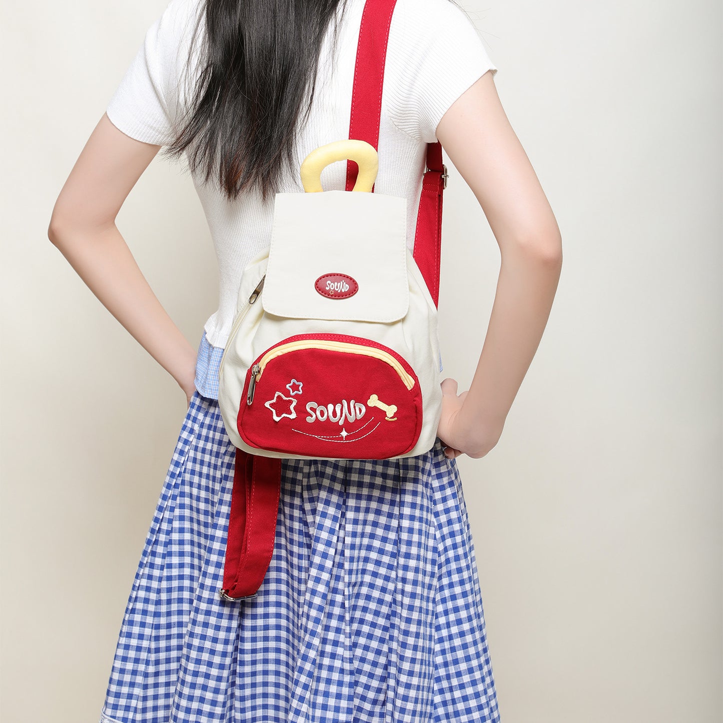 Charming Women's Canvas Niche College Good-looking Backpacks