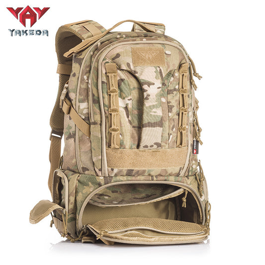 Large Capacity Camouflage Hiking Camping Double Mountaineering Backpacks
