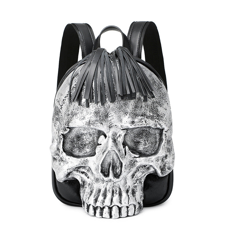 Women's Embossed Three-dimensional Trendy Punk Street Charm Arm Bags