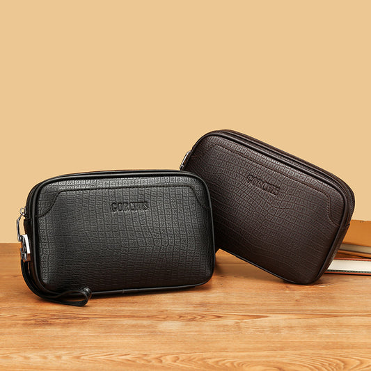 Men's Clutch Password Large Capacity Trendy Soft Bags