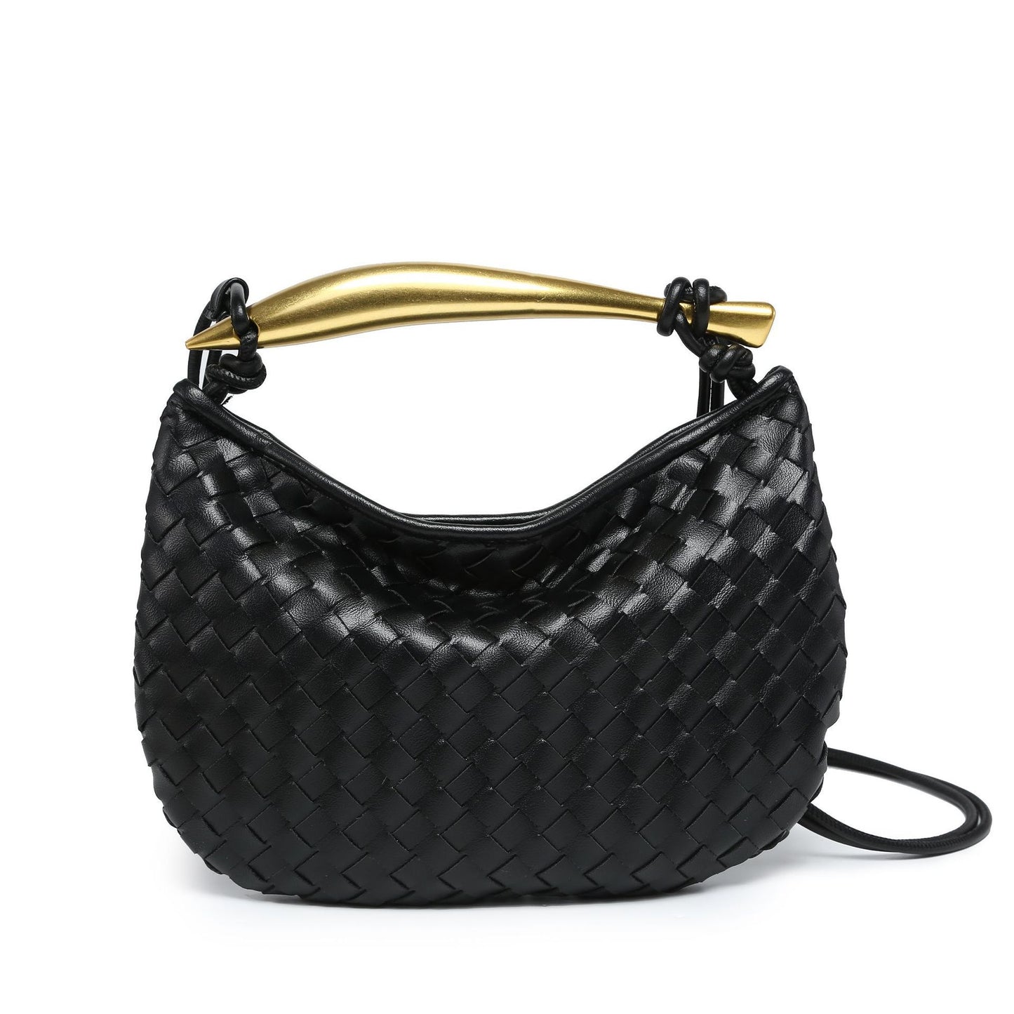 Charming Pretty Woven Sardine Hand Dumpling Crossbody Bags