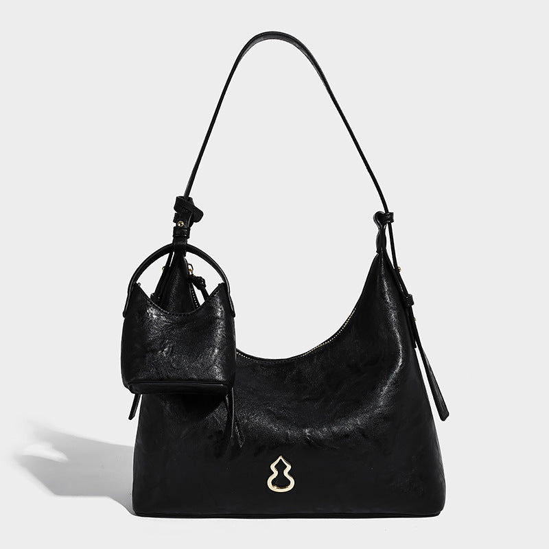 Women's Selenodont Retro Easy Matching High Sense Niche Shoulder Bags