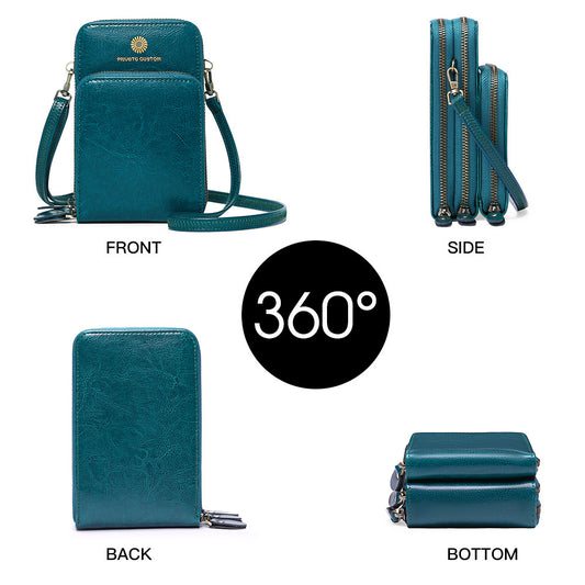Korean Fashion Large Capacity Solid Color Crossbody Bags