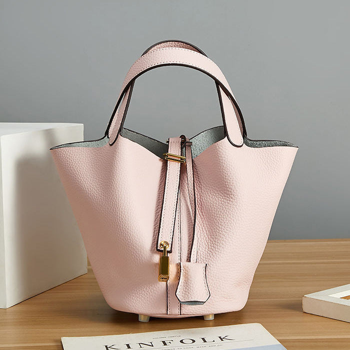 Women's Vegetable Basket Fashion Leisure First Layer Handbags