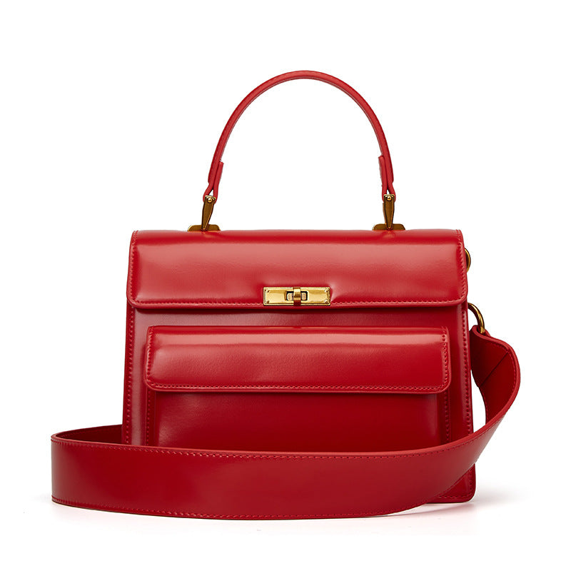 Women's Simple Versatile Fashion Wide Strap Crossbody Bags