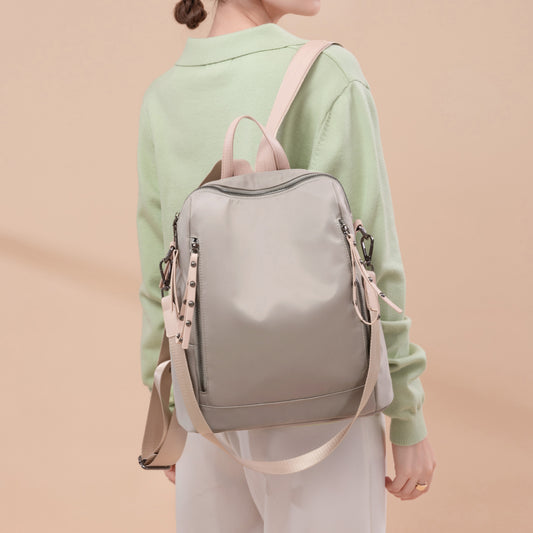 Women's Oxford Cloth Simple Fashion Versatile College Backpacks