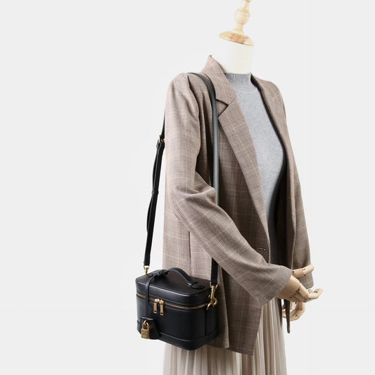 Women's Spring High-grade Portable Box Korean Minority Crossbody Bags