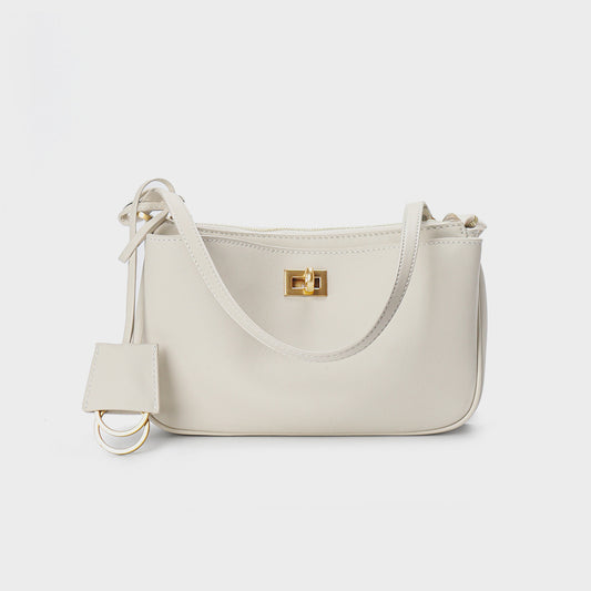 Niche Genuine Leather Kelly Underarm Mahjong Bags