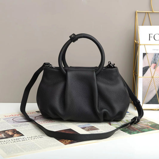 Women's Design High-grade Fashionable Pleated Cloud Western Shoulder Bags