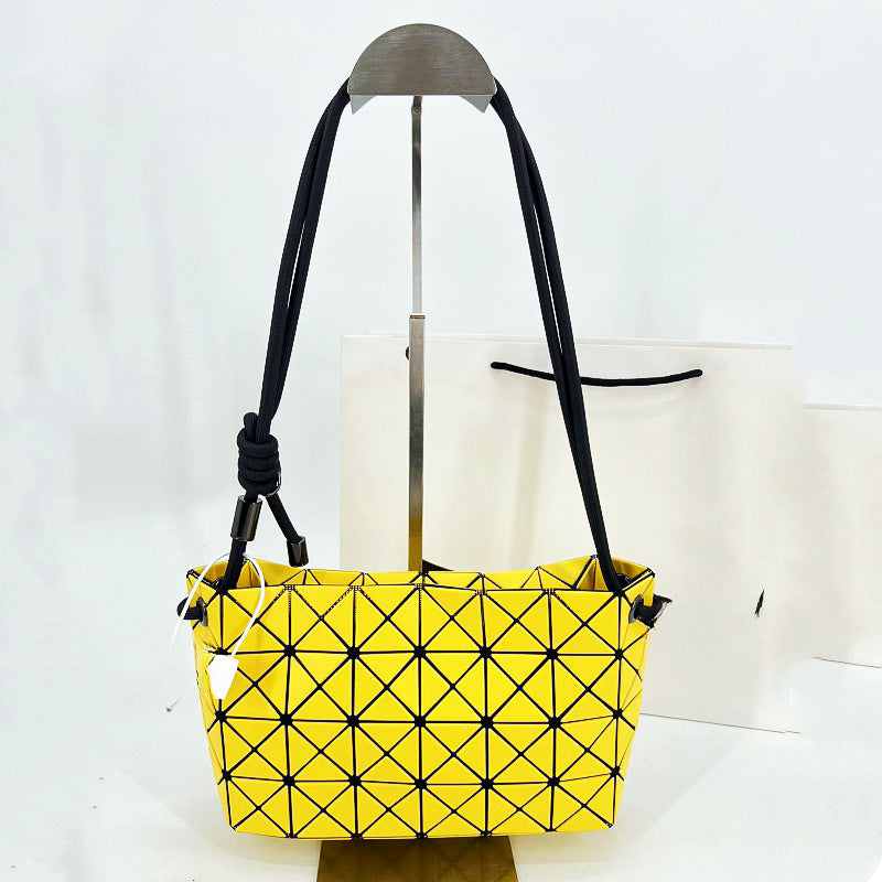 Women's Geometric Rhombus Single Life Box Shoulder Bags