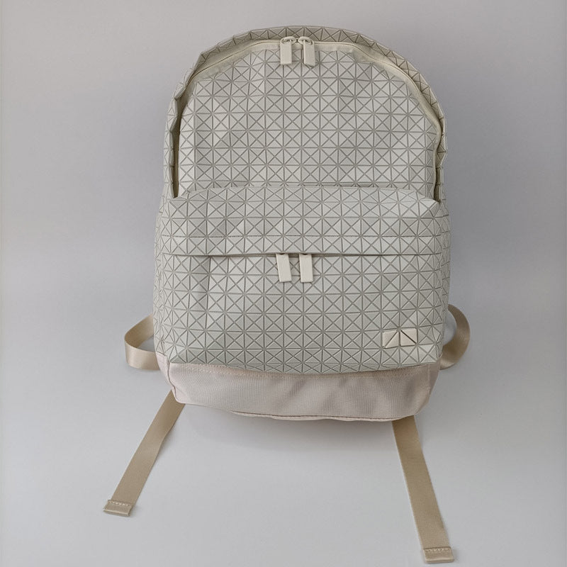 Women's Geometric Rhombus Large Capacity Silicone Checked Bags