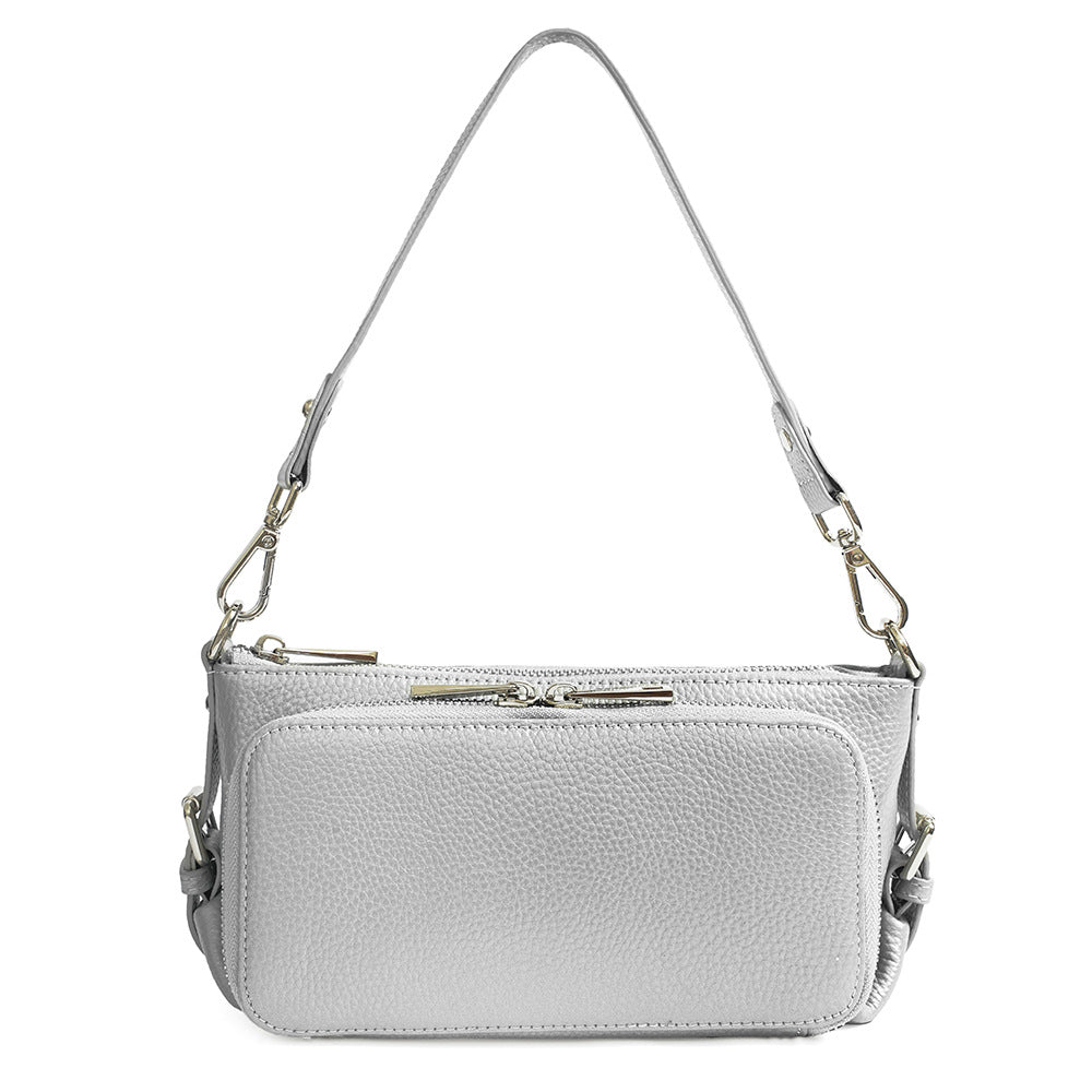 Women's Genuine Leather Fashion Large Capacity Underarm Crossbody Bags