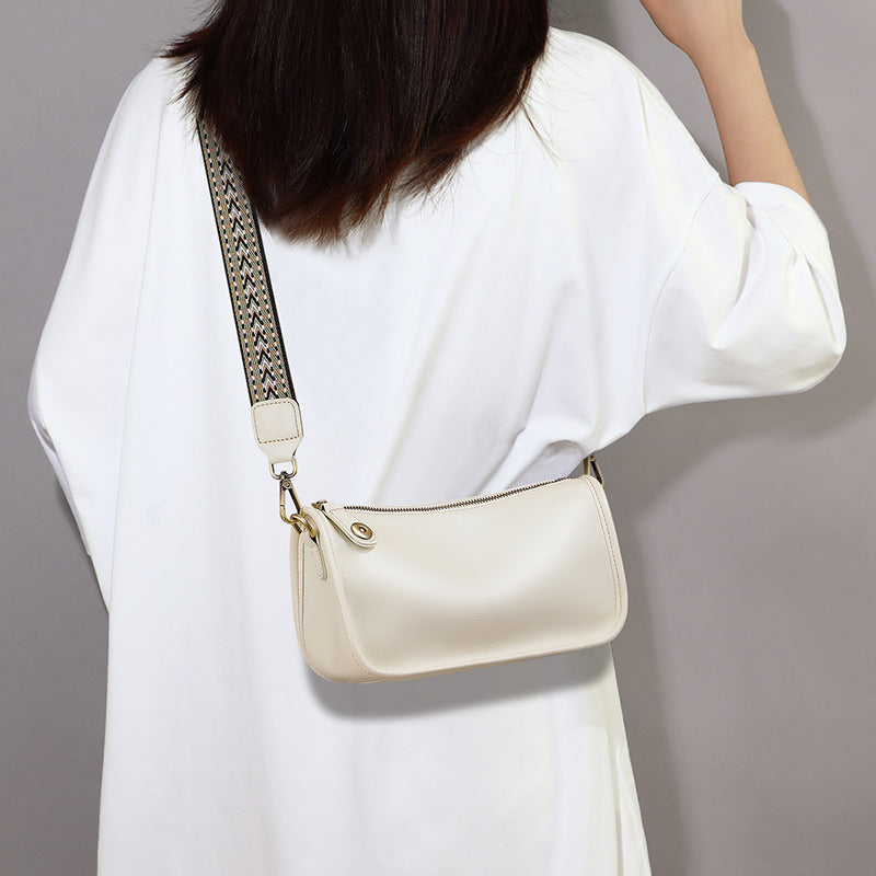 Women's Genuine Leather Dumpling Summer Underarm High-grade Crossbody Bags