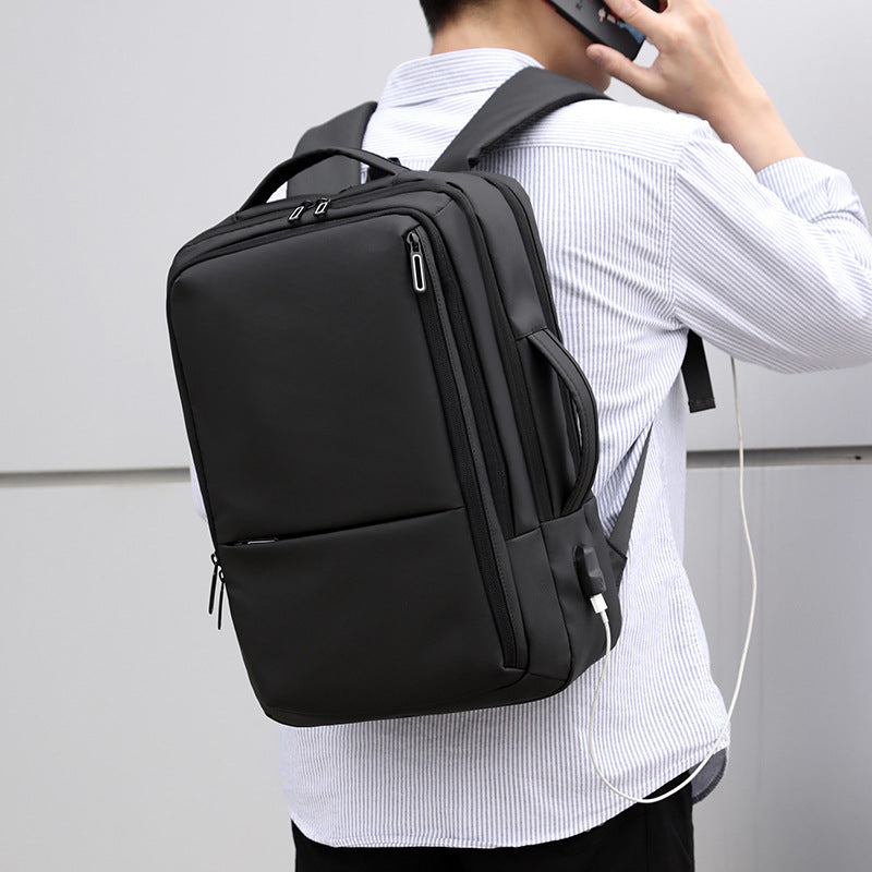 Men's Summer Fashion Derm Waterproof Business Computer Backpacks