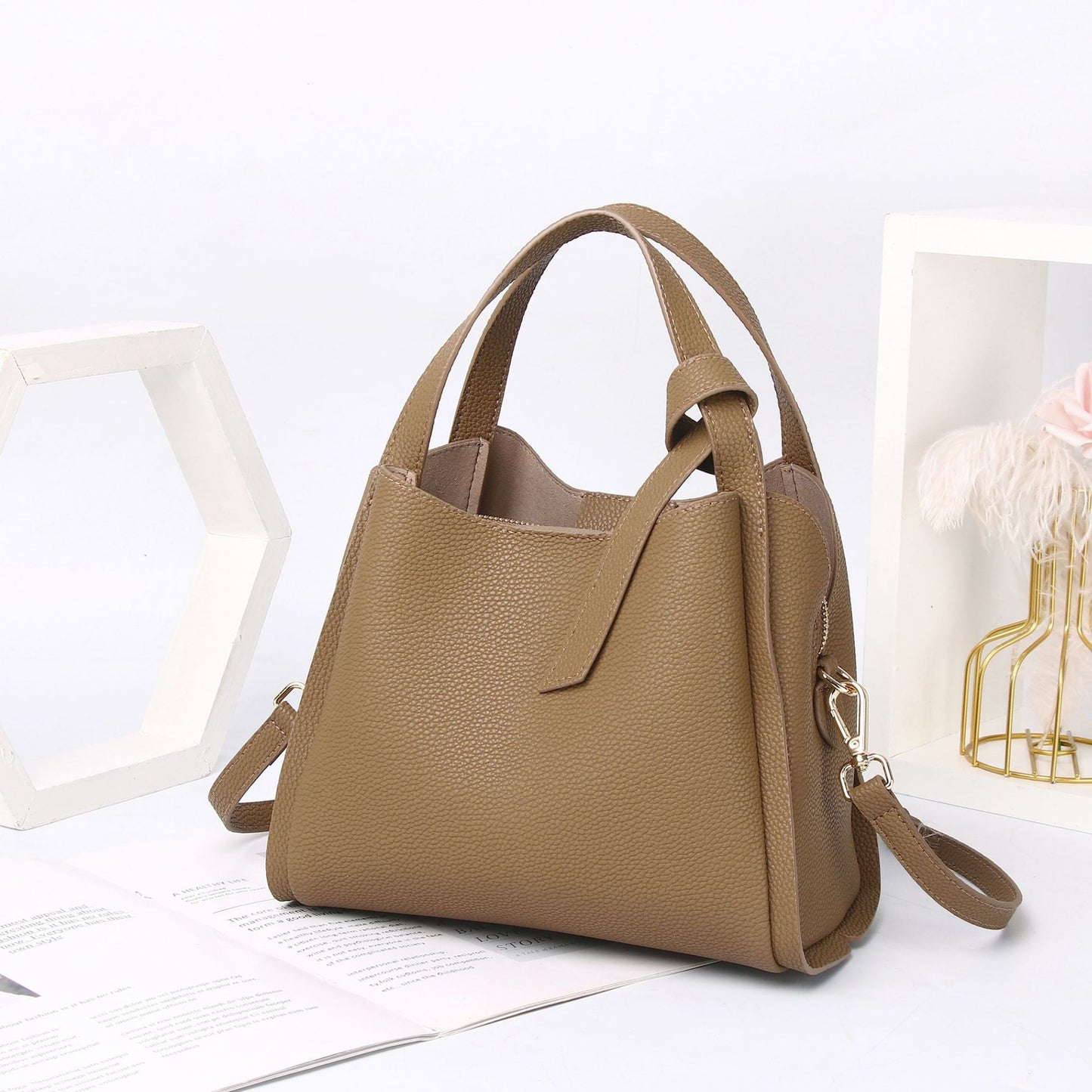 Women's Glamorous New Genuine Leather Commuter Crossbody Bags