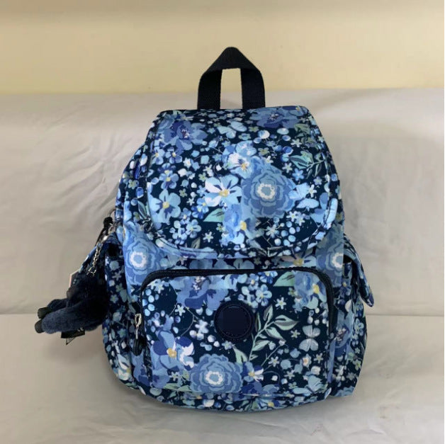 Women's Summer Nylon Canvas Monkey Urban Simple Backpacks