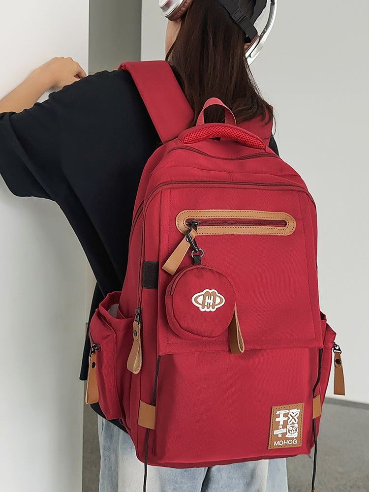 Boys Junior High College Lightweight Burden Backpacks