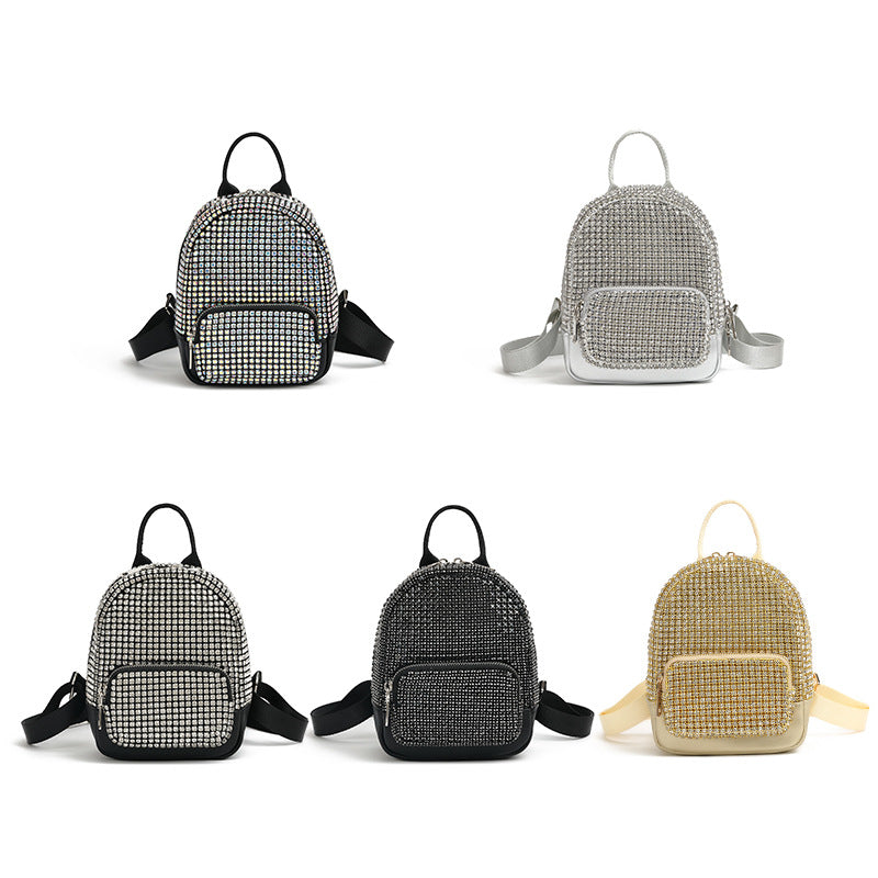 Women's Mini Fashion Flash Moissanite Large Capacity Bags