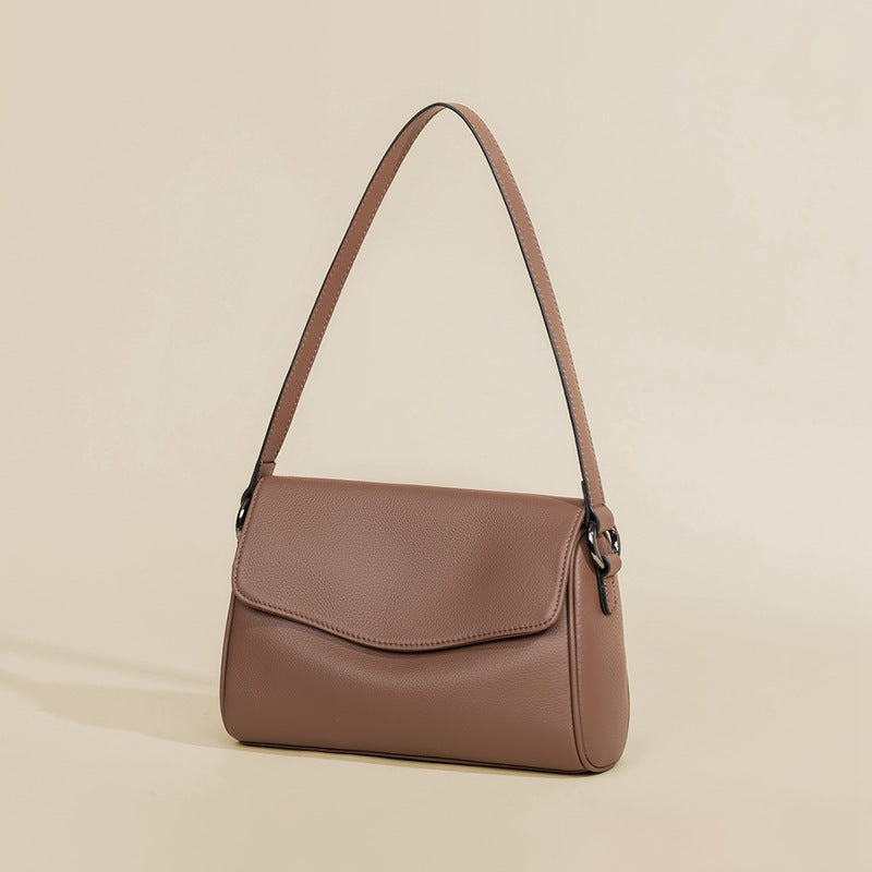 Women's Leather Summer High-grade Large Capacity Commuter Crossbody Bags