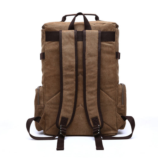 Men's Classic Cool Korean Fashion Canvas Backpacks