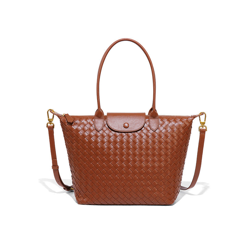 Fashion Dumpling Hand-woven Large Capacity Portable Bags