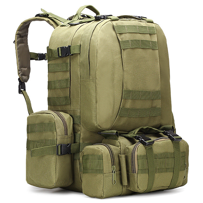 Women's & Men's & Camouflage Camping Large Capacity Combination Mountaineering Backpacks