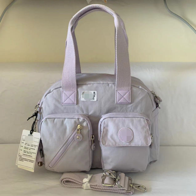 Women's Home Nylon Monkey Simple Double Pocket Handbags