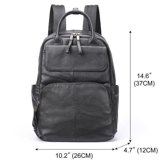 Men's Fashion Business Computer First Layer Cowhide Bags