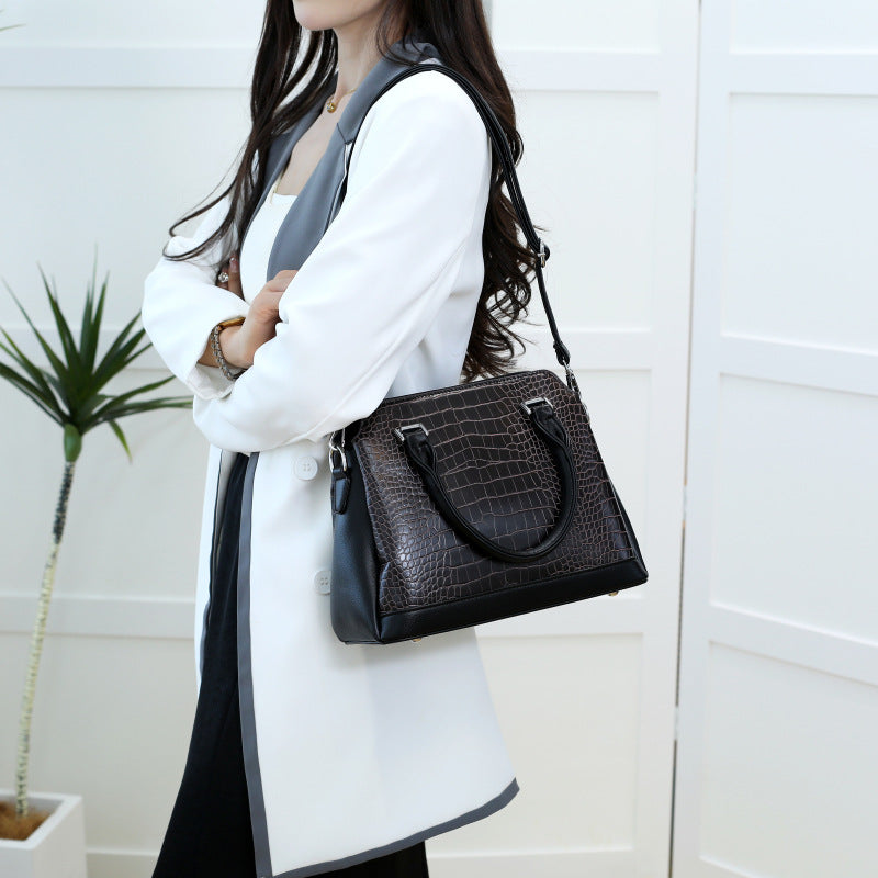 Pattern Lady Fashion Elegant Large Capacity Bags