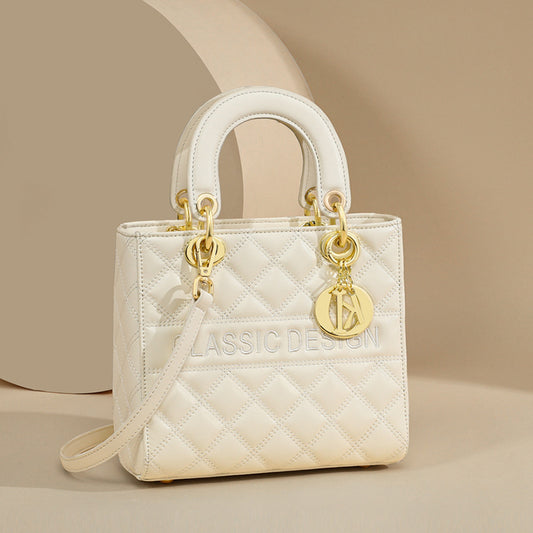 Women's Glamorous Diana High-grade Fashion Leather Handbags