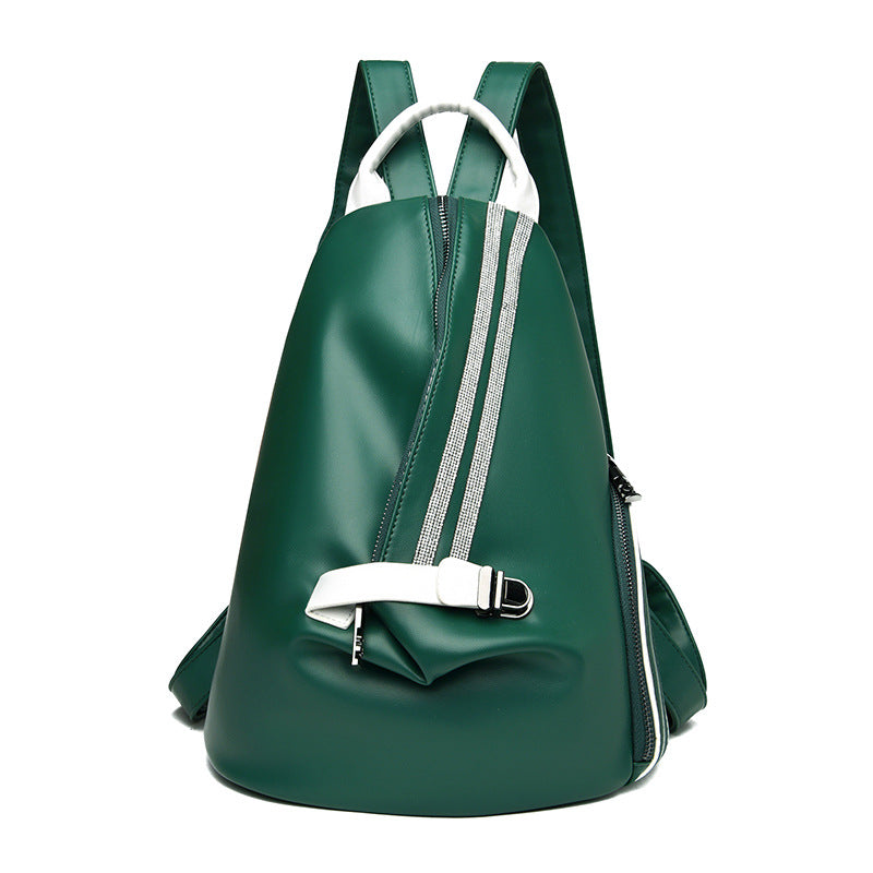 Women's Genuine Leather Korean Style Fashion Cowhide Backpacks