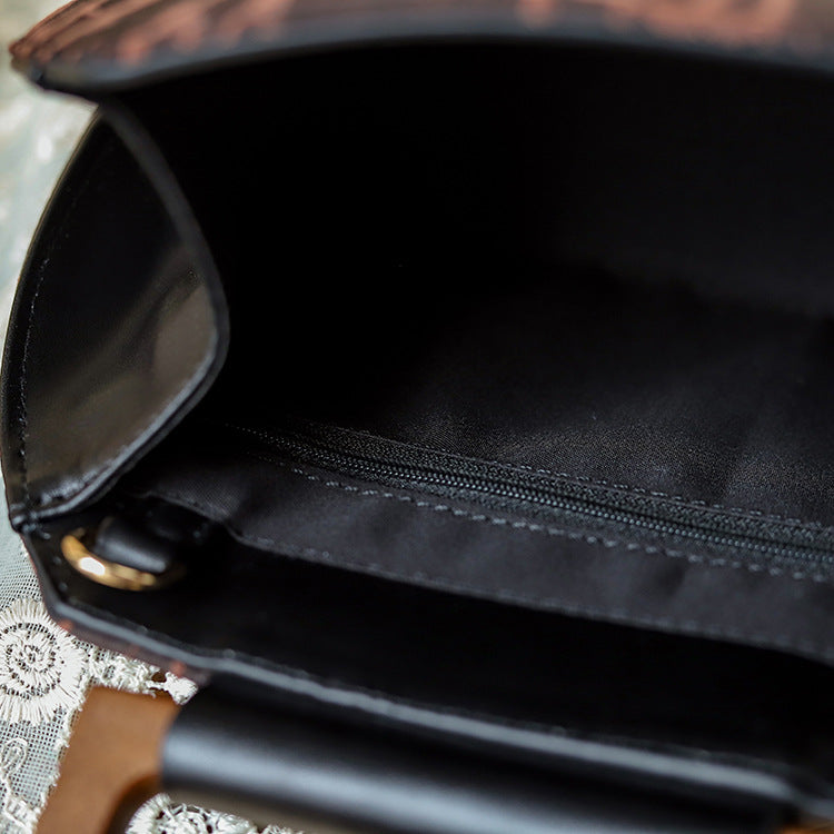 Printed Wooden Ancient Style Cheongsam Banquet Bags