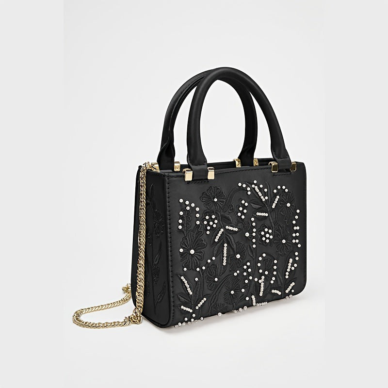 Women's Fashionable Elegant Noble Luxury Lace Flower Shoulder Bags