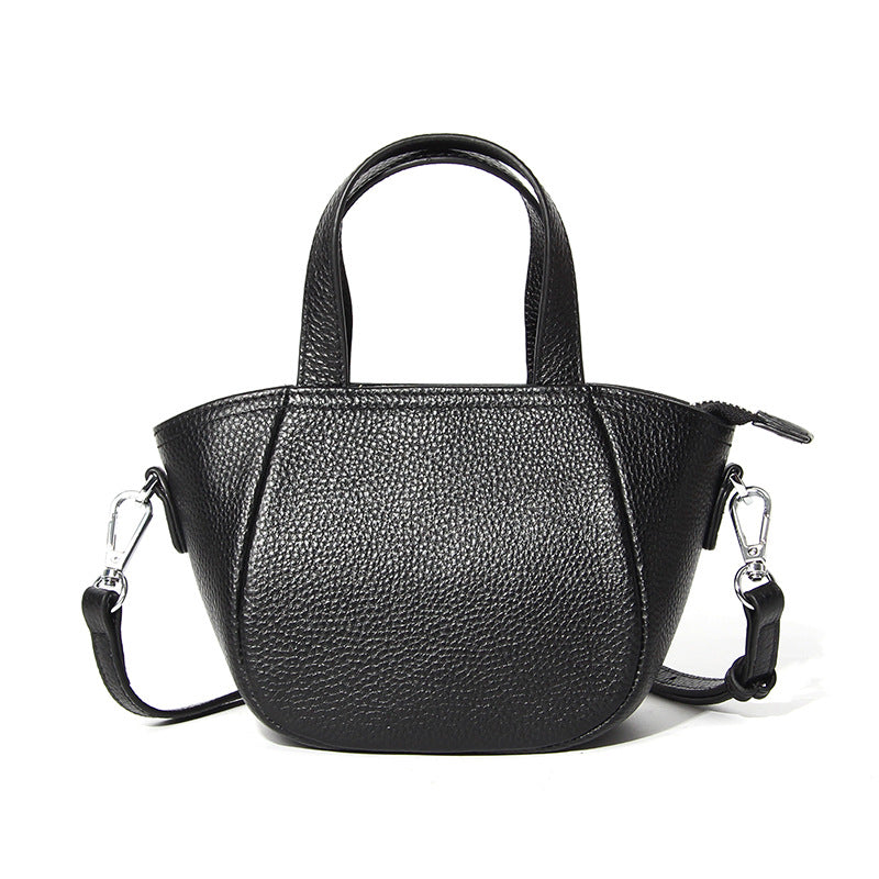 Women's High-grade Large Capacity Summer Simple Genuine Crossbody Bags