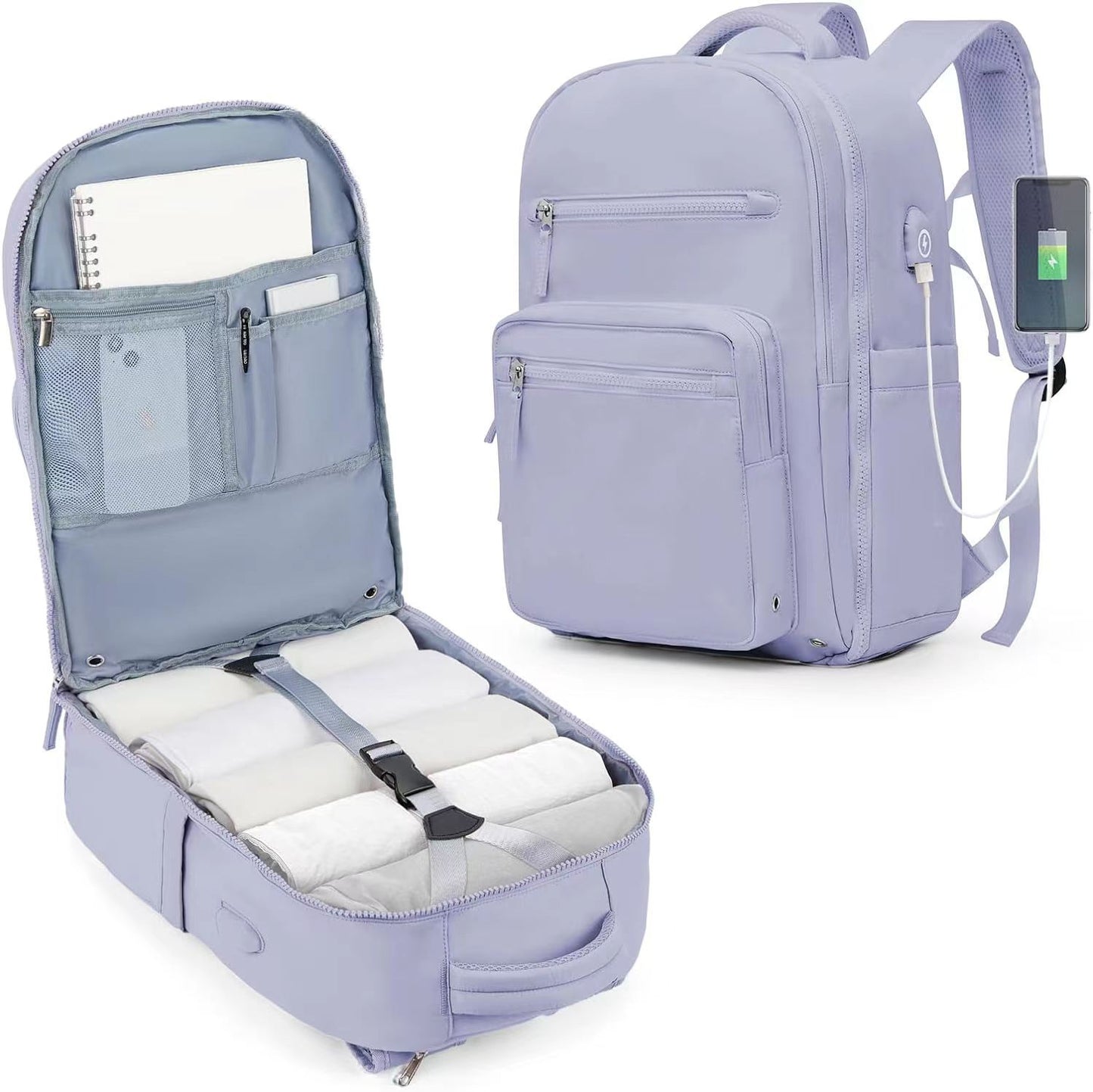 Women's Large Capacity Boarding Short Business Trip Backpacks