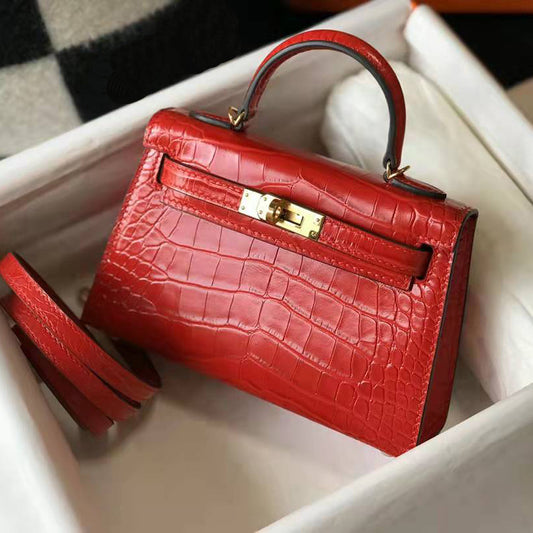 Women's Pattern Kelly Mini Second Generation Portable Crossbody Bags