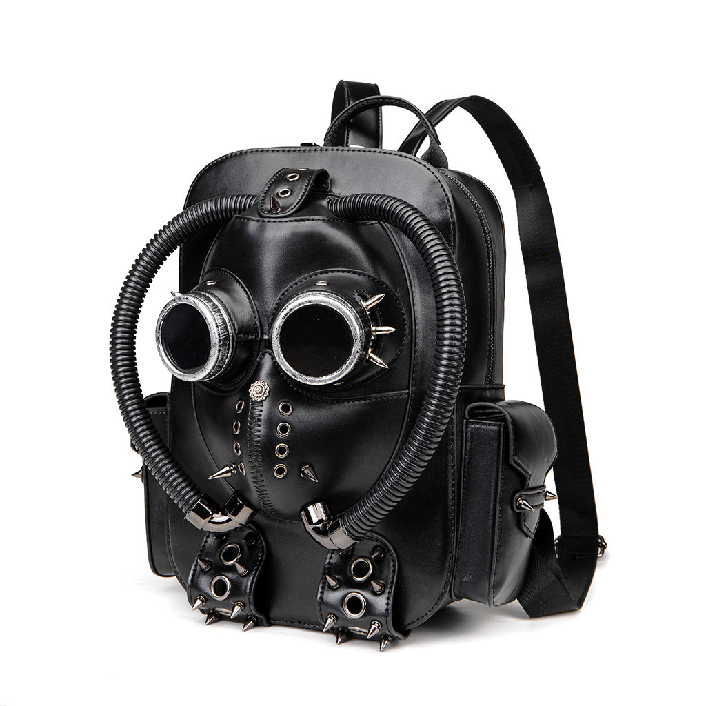 Women's Style Medieval Plague Theme Skull Backpacks