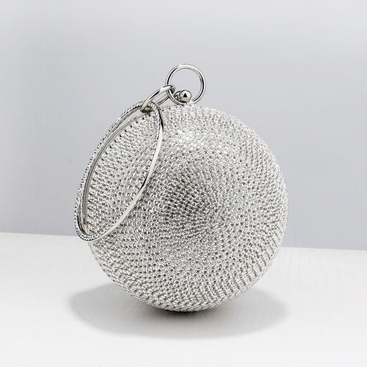 Women's Diamond Dinner Round All Match Dress Evening Bags